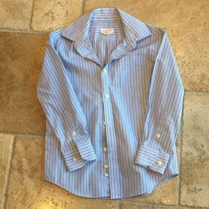 Long Sleeve Boys Button Up Shirt
